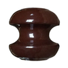 Low Voltage Brown Glazed Porcelain Ceramic Reel Insulator