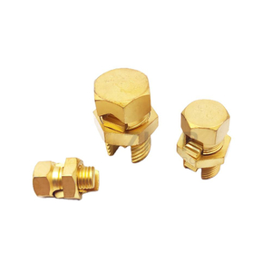 open end bolt for grounding Hard drawn copper split bolts