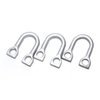 OEM Straight U Shackle Anchorage Galvanized Steel 16mm