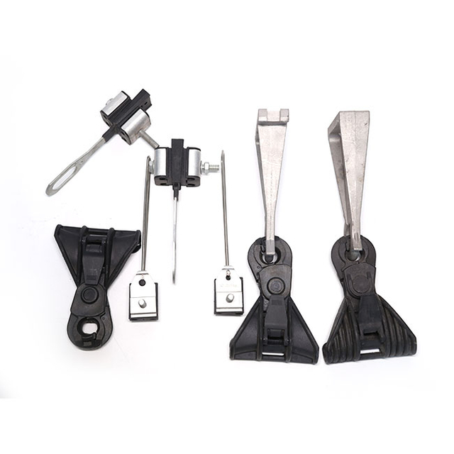 OEM Basiccustomization Fiber Optic Drop Cabie Clamp Insulation Suspension Dead End Anchor Clamps