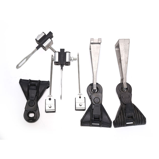 OEM Basiccustomization Fiber Optic Drop Cabie Clamp Insulation Suspension Dead End Anchor Clamps