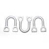 OEM Straight U Shackle Anchorage Galvanized Steel 16mm