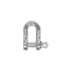 SHACKLE ELECTRO GALVANISED D TYPE