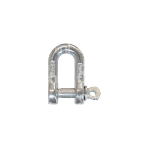SHACKLE ELECTRO GALVANISED D TYPE